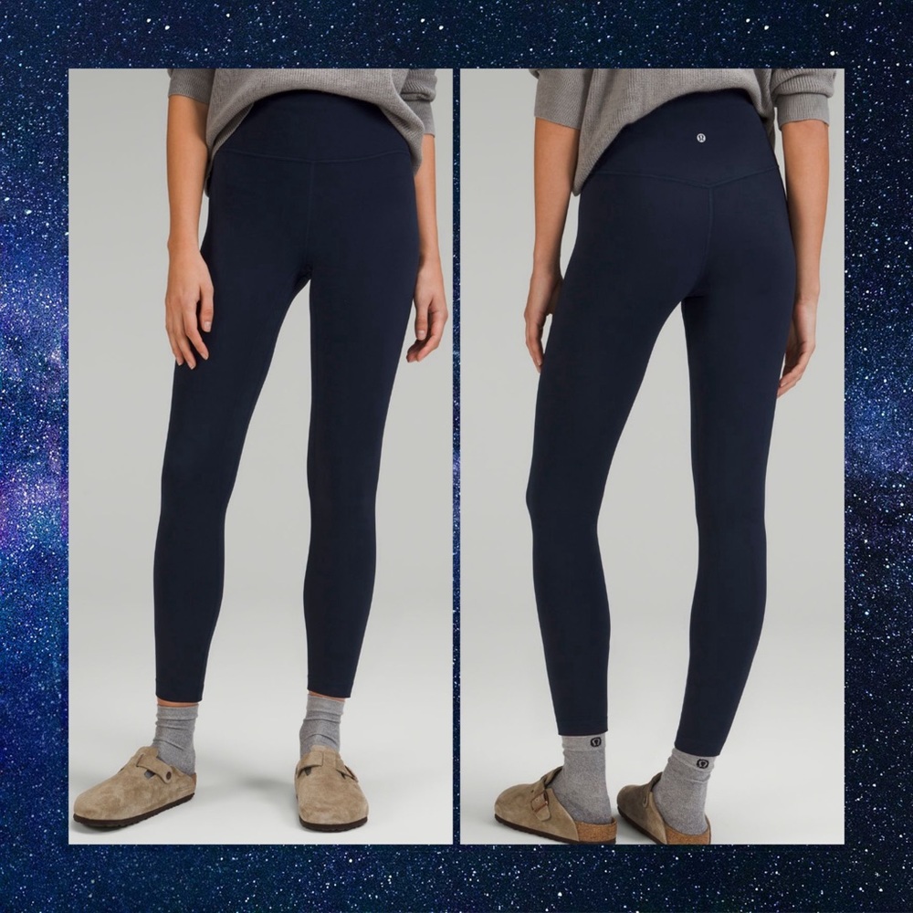 Lululemon Align Pant 25" True Navy NWT LEGGINGS size 0